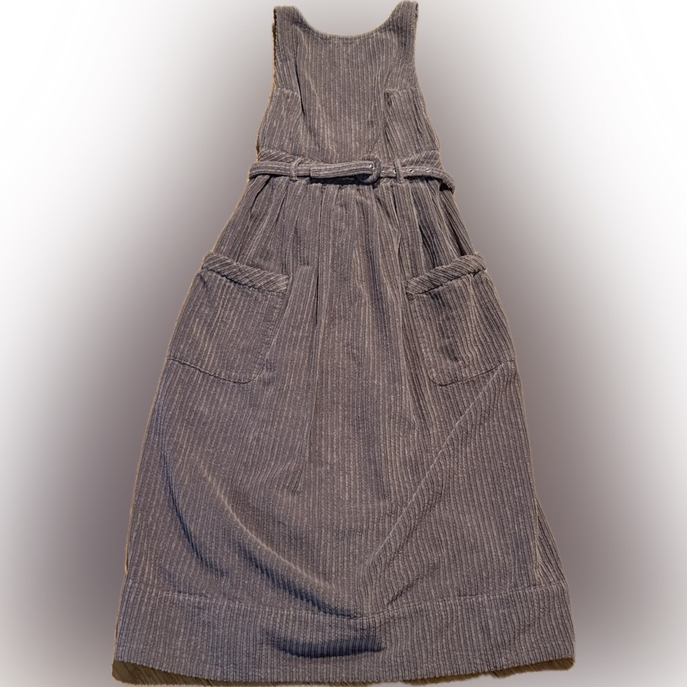 NWOT Free People The Other Side Corduroy Midi Dress - Picture 4 of 7